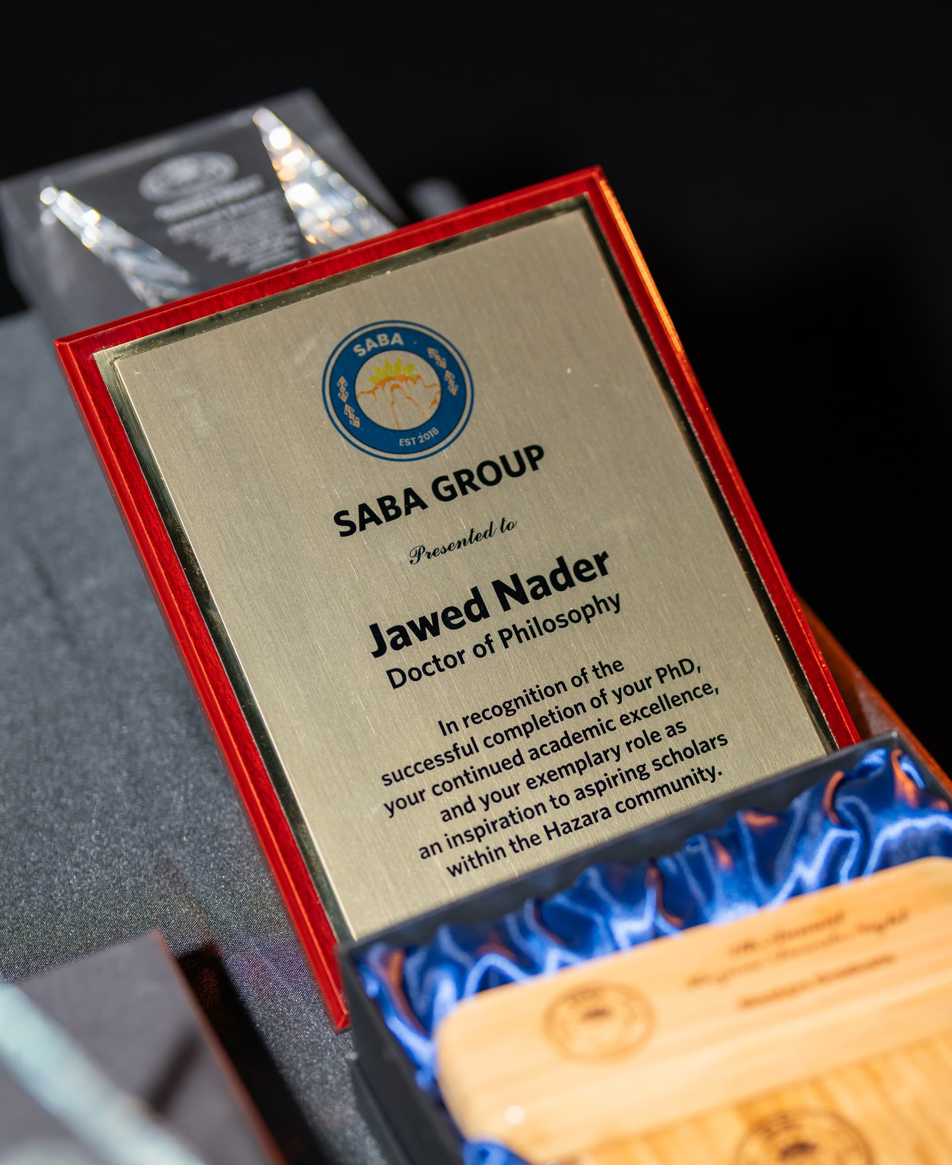 First PhD Award Ceremony